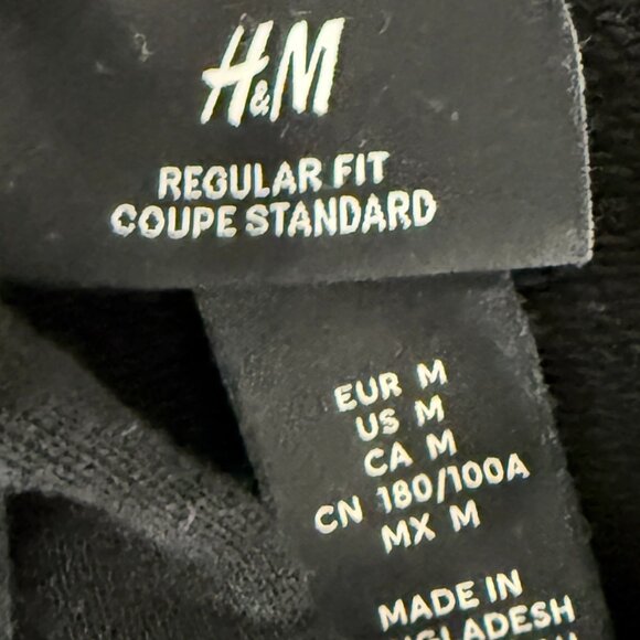H&M Black Zip-up Hoodie - Picture 3 of 3